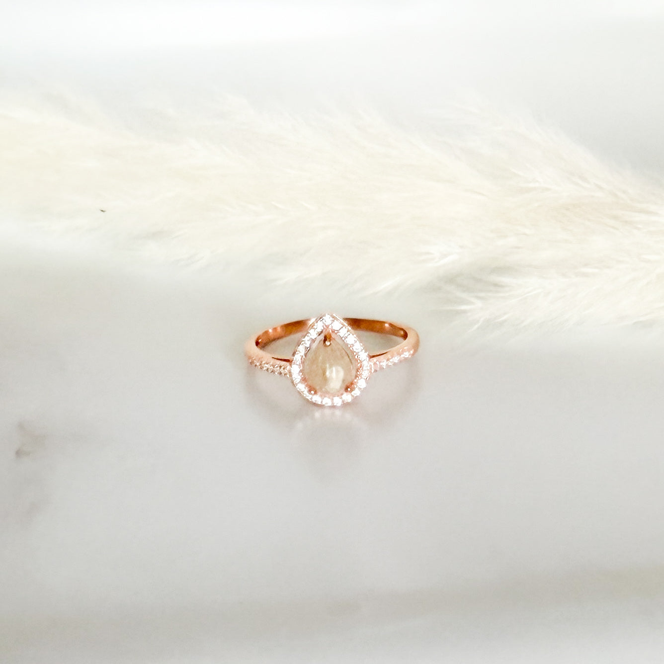 Timeless Teardrop Ring