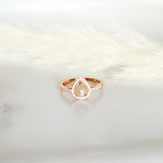 Timeless Teardrop Ring